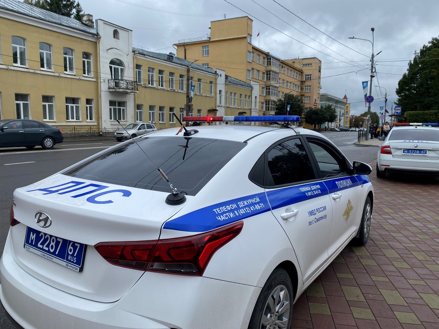 Дорожная полиция Смоленска 7-го октября проведёт «сплошные проверки»
