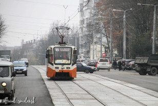 В Смоленске прекращено движение трамваев №№ 2 и 4  по улице Рыленкова