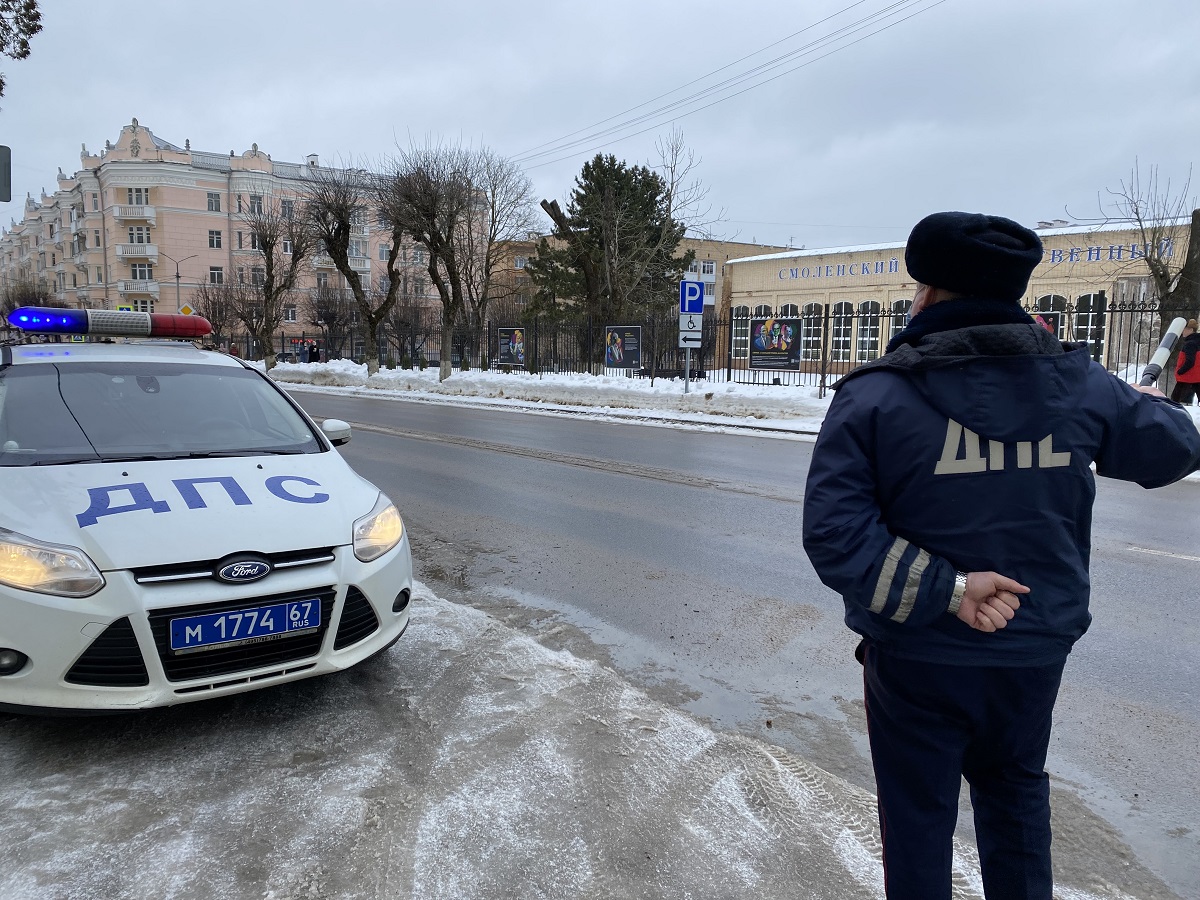 25 ноября в Промышленном районе Смоленска проведут «сплошные проверки» водителей