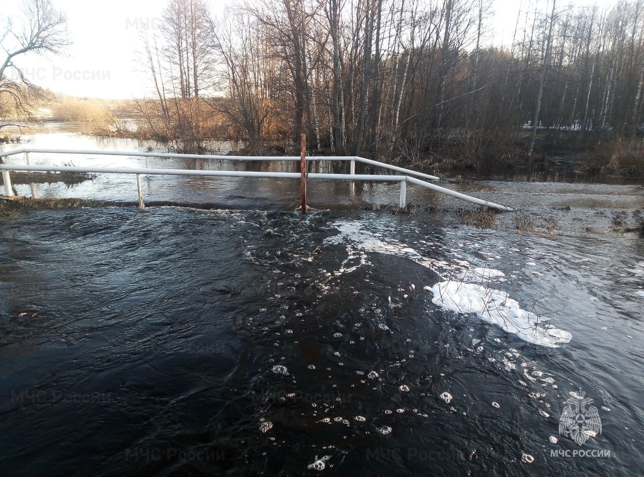 По состоянию на 6 марта в Смоленской области подтоплен только один участок автомобильной дороги