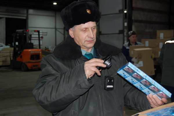 Смоленская таможня задержала партию нелегальных сигарет на 35 миллионов рублей