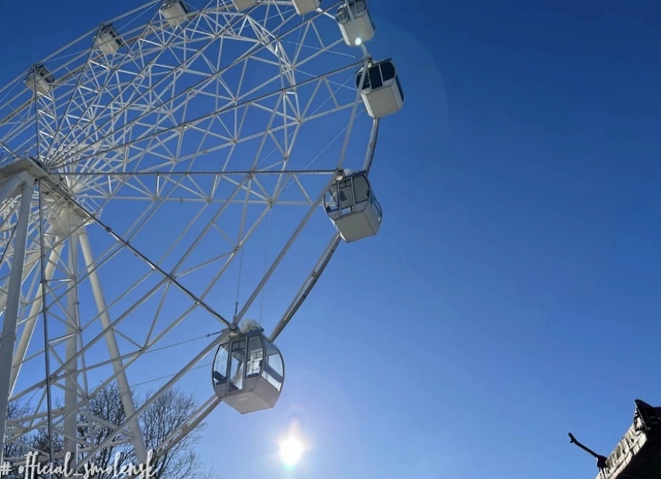В Смоленске вновь заработает колесо обозрения