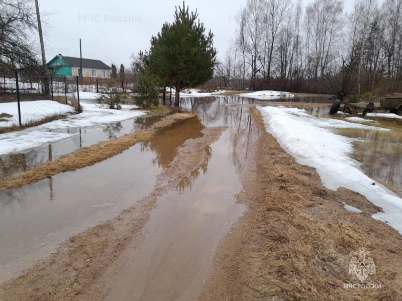 В Смоленской области подтоплены четыре участка автодорог